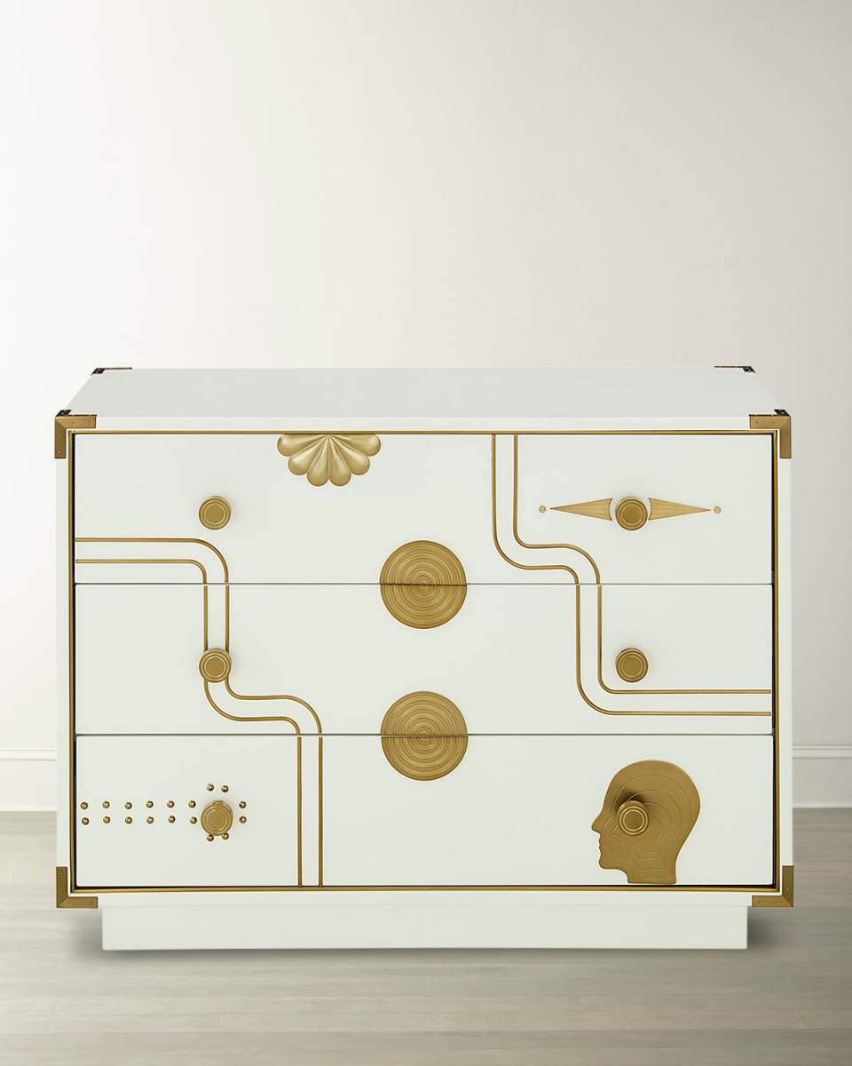 Gala 3-Drawer Console